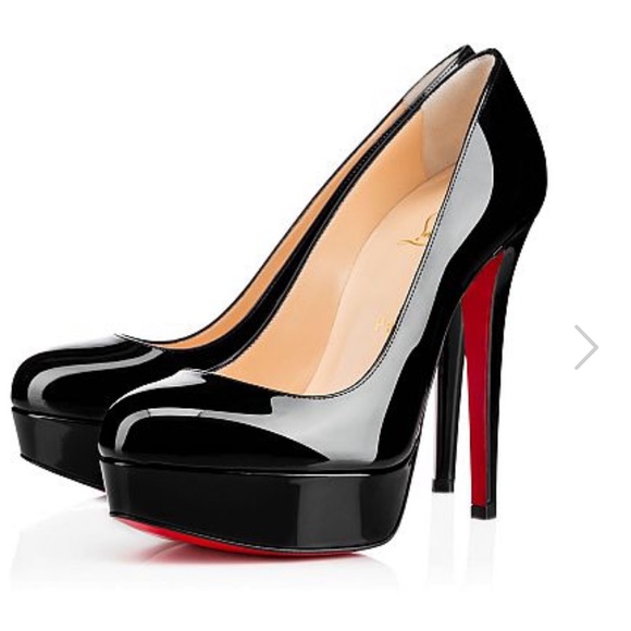 christian louboutin classic black pumps